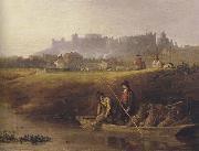 William henry hunt View of Windsor Castle (mk47) oil painting artist